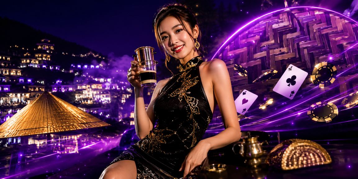 Giao diện trò chơi bài tại Sapa với nón lá – phong cách Việt Nam trên smd